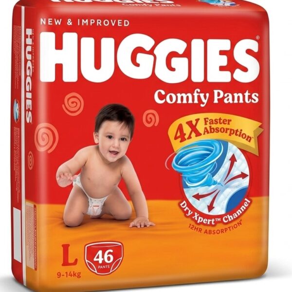 Huggies Comfy Baby Diaper Pant - L