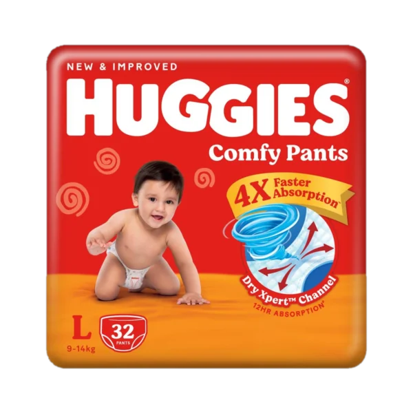 Huggies Comfy Baby Diaper Pants