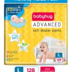 Babyhug Advanced Pant Style Diapers Large (L) Size Monthly Box Pack - 34 Pieces